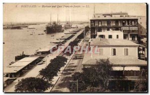 Africa - Africa - Egypt - Egypt - Port Said - Harbor and Quai Francois Joseph...