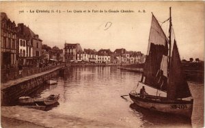 CPA Le CROISIC - Les Quais et le Port de la Grande Chambre (587474) 
