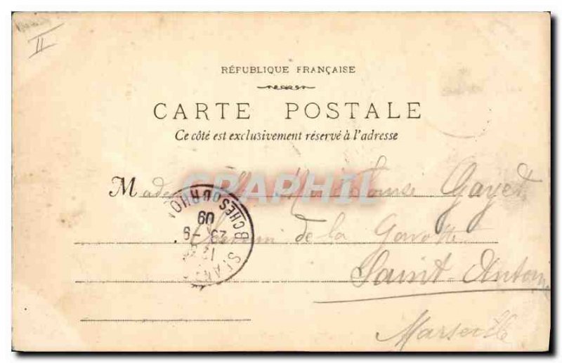 Old Postcard N D Rochefort Set Calvary View