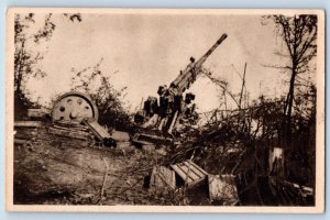 Poland Postcard The Great Semi-Silesian Village Cannon View 1945 Unposted