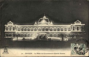 Saigon Vietnam Gouver nement Palais USED Postcard