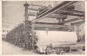 Industry Warkaus Fabrik Factory Papiermaschinenraum Paper Machine postcard B963