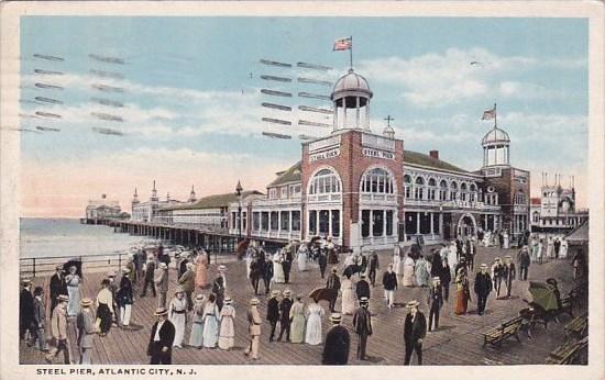 New Jersey Atlantic City Steel Pier 1920