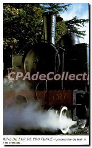 Postcard Modern Iron Mins of Provence Train Locomotive r locomotive-type pres...