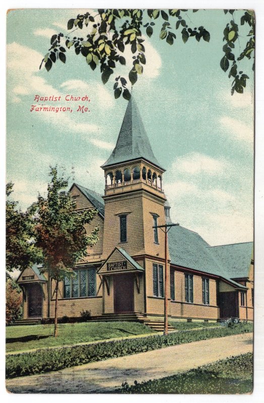 Farmington, Me, Baptist Church