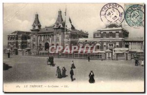 Treport - Casino - Old Postcard