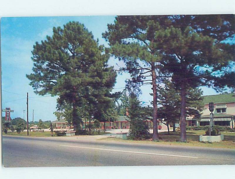 Pre-1980 MOTEL SCENE Florence South Carolina SC F7480