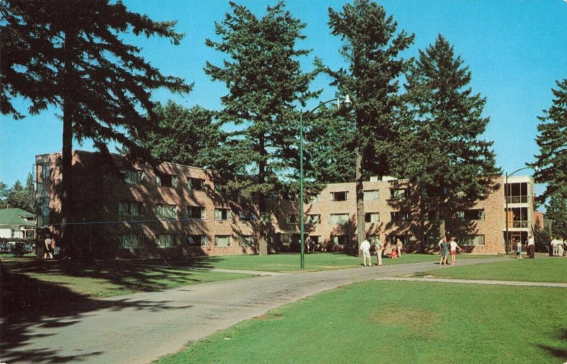 Postcard North Hall for Woman Pacific Lutheran College Tacoma Washington