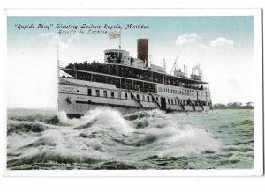 Rapids King Ferry Boat Shooting Lachine Rapids Montreal Canada Printed Germany