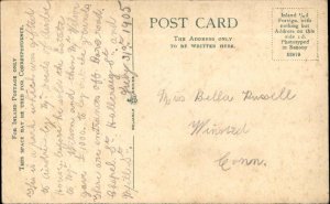 Airdrie Scotland Public Park c1910 Postcard