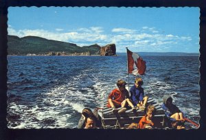 Perce, Quebec, Canada Postcard, Excursion Boat Ride