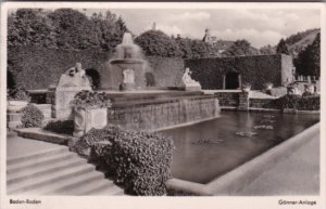 Germany Baden-Baden Gonner Anlage 1956 Photo