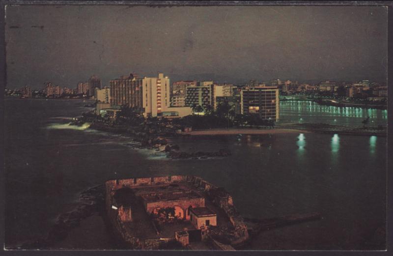 San Juan,Puerto Rico Postcard BIN