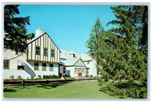 c1950's Oak N' Spruce Resort Lodge South Lee Massachusetts MA Posted Postcard