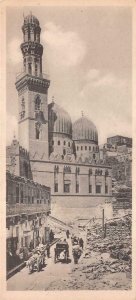 LE CAIRE CAIRO EGYPT SANGHAR EL GOULI MOSQUE PLACE POSTCARD (c. 1910)