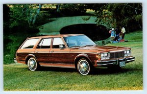 Advertising 1978 DODGE DIPLOMAT WAGON ~ Wood Panel Woody Woodie Postcard