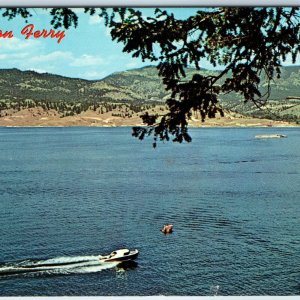 c1960s Helena / Townsend, MT Canyon Ferry Recreational Area Park Speedboats A222