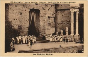 CPA ORANGE Theatre Romain - Une Repetition Generale (1086153)
