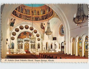 Postcard St. Nicholas Greek Orthodox Church, Tarpon Springs, Florida