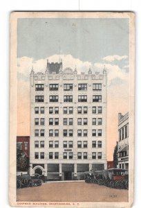 Spartanburg South Carolina SC Postcard 1915-1930 Chapman Building