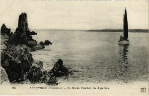 CPA Locquirec - La Roche Tombee - Les Aiguilles (1033327)