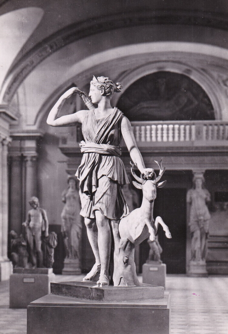 France Musee Du Louvre Artemis The Huntress The So Called Diana Of ...