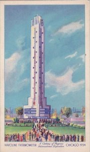 Havoline Thermometer Chicago World's Fair 1933