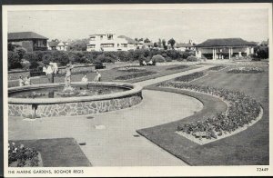 Sussex Postcard - The Marine Gardens, Bognor Regis     RS2773