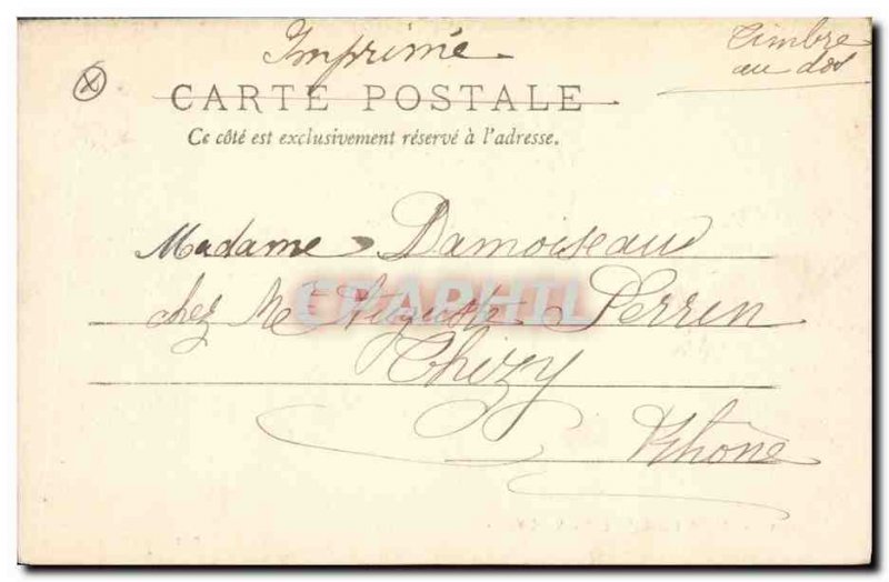 Old Postcard Monte Carlo Casino