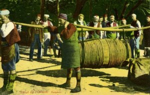 turkey, Native Porters, Cariers, Portefaix (1910s) Postcard