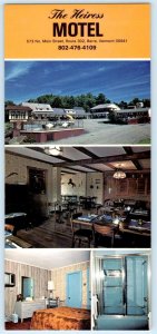 BARRE, Vermont VT ~ Roadside THE HEIRESS MOTEL Washington County 4x9 Postcard