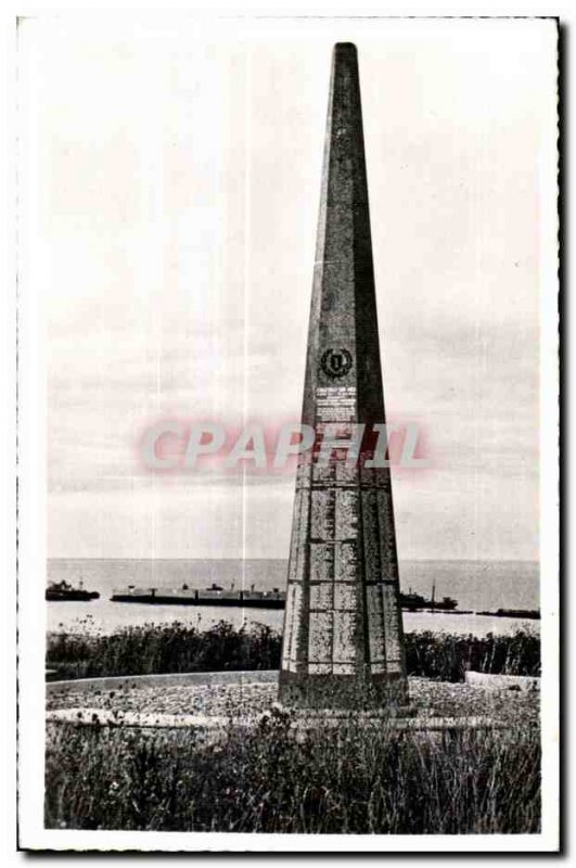 Postcard Old Colleville sur Mer (Calvados) Omaha Beach