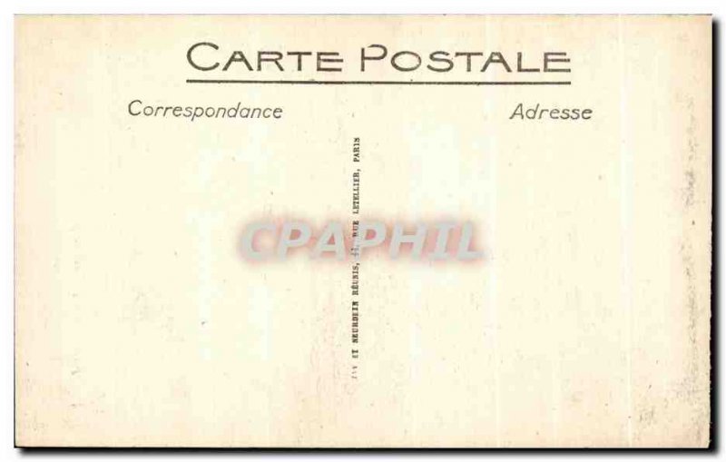 Old Postcard Paris La Sante Chapelle