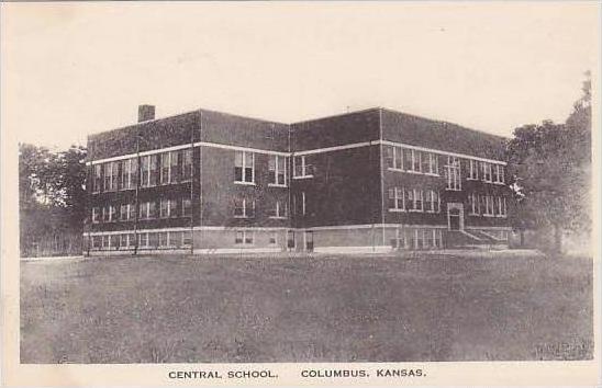 Kansas Columbus Central School Albertype