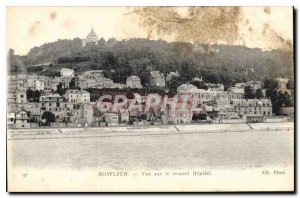 Postcard Old Honfleur View the new Hospital