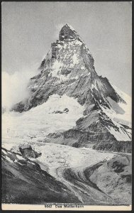 Matterhorn Mountain SWITZERLAND Unused c1910s