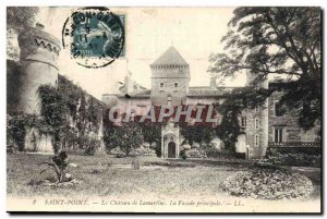 Old Postcard Chateau de Lamartine The main Facade Saint Point