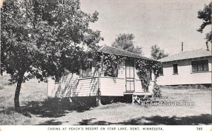 Cabins at Peach's Resort - Dent, Minnesota MN  