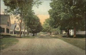 Groton VT Main Street Scene c1910 Postcard
