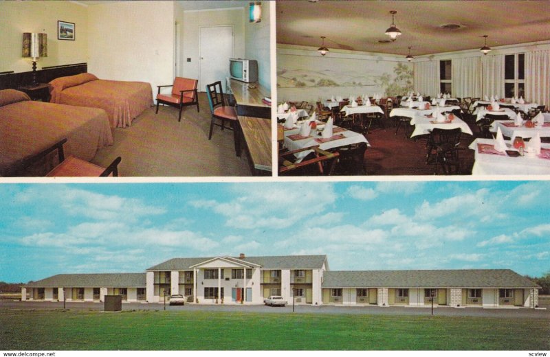 MANCHESTER , New York, 50-60s ; Abbott's Motel & Steak-out Restaurant