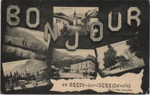 CPA GRESY-SUR-ISERE Bonjour (999659) 