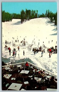 Yosemite National Park  California  Badger Pass  Snowflake Room   Postcard