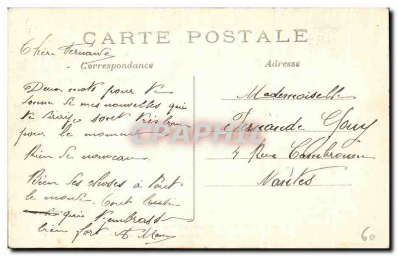 Old Postcard War Crime German Army has Senlis