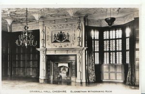 Cheshire Postcard - Bramall Hall - Elizabethan Withdrawing Room - RP  Ref TZ3871