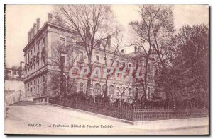 Postcard Old Macon Hotel La Prefecture of former Eceche