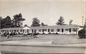 US Route 1 North Hampton New Hampshire NH Knox Motel Postcard Rye Beach Woodlawn 