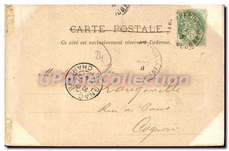 Postcard Old Chateau Siorac