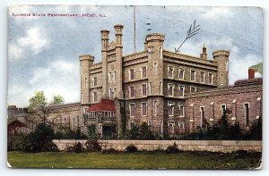 1922 JOLIET IL ILLINOIS STATE PENITENTIARY V O HAMMOND PUBLISHING POSTCARD P3611