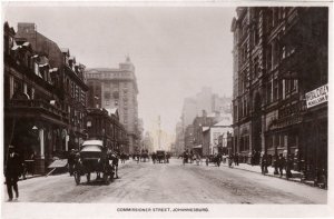 Bicycle Shop at Commissioner Street Johannesburg South Africa Postcard