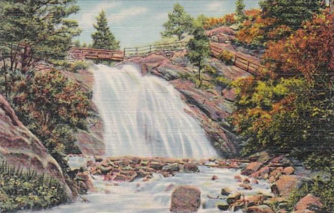 Colorado Colorado Springs Helen Hunt Falls North Cheyenne Canon Curteich